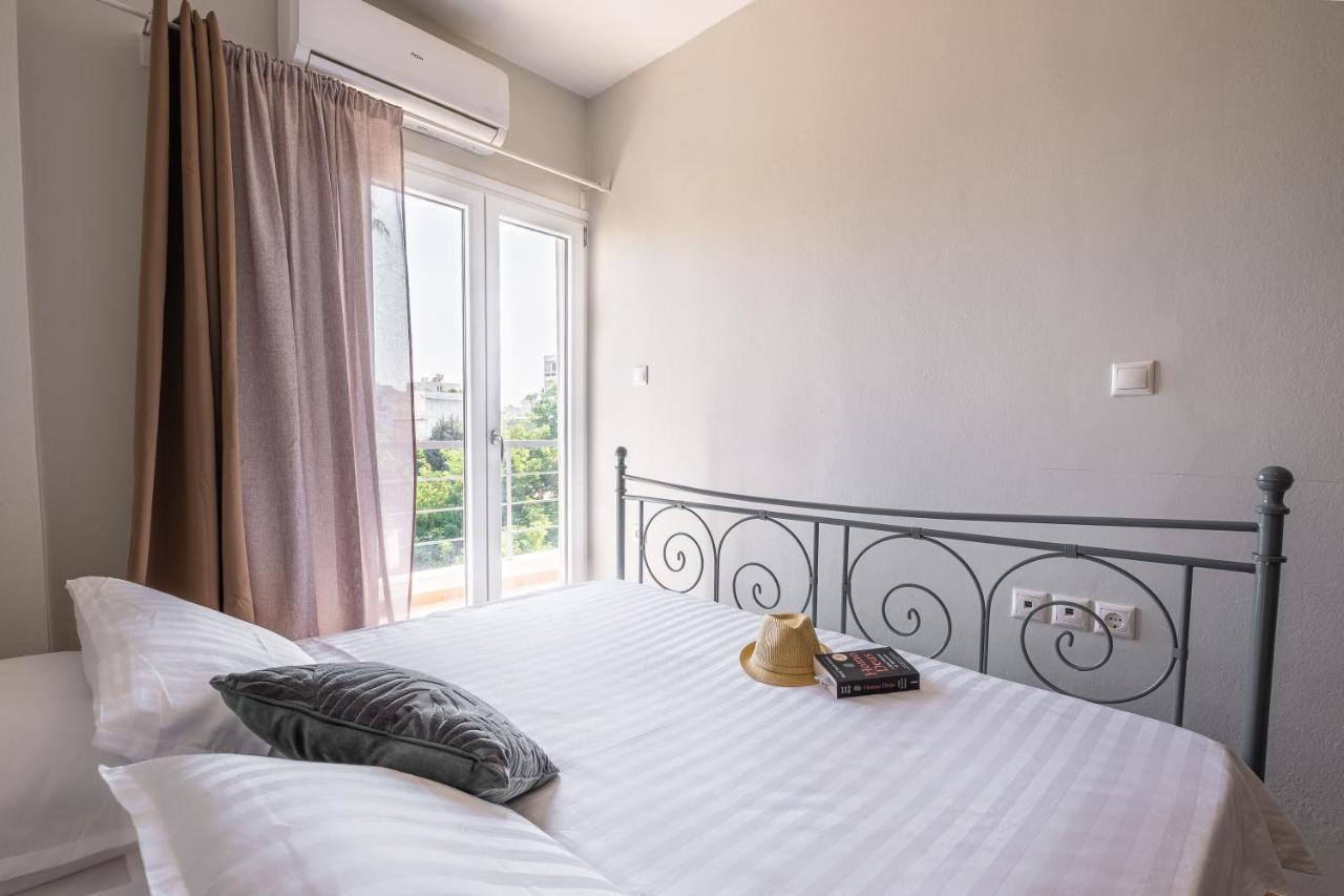 Ferienwohnung Attico Blu - Sea View Penthouse Kos-Stadt Exterior foto